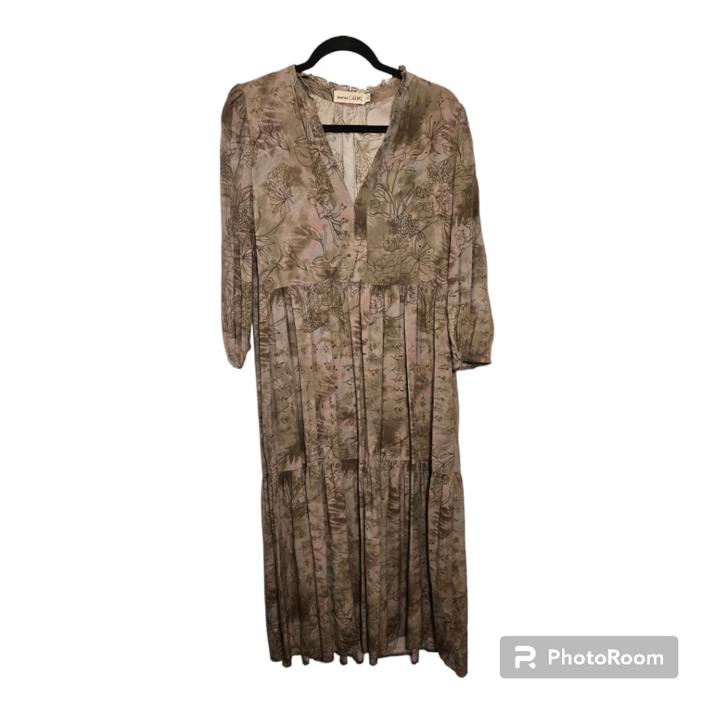 Johnny Was Calmé Bohemian Style Dress Sz M